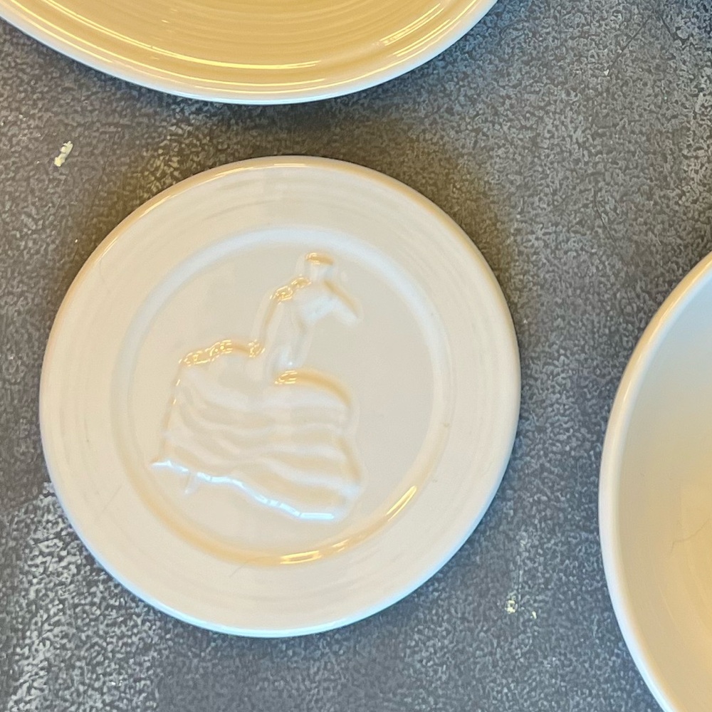 White Fiesta Trivet